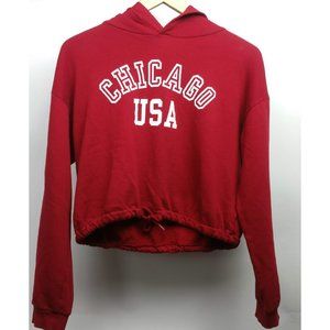 H&M Red Hoodie for Girls Size 14+